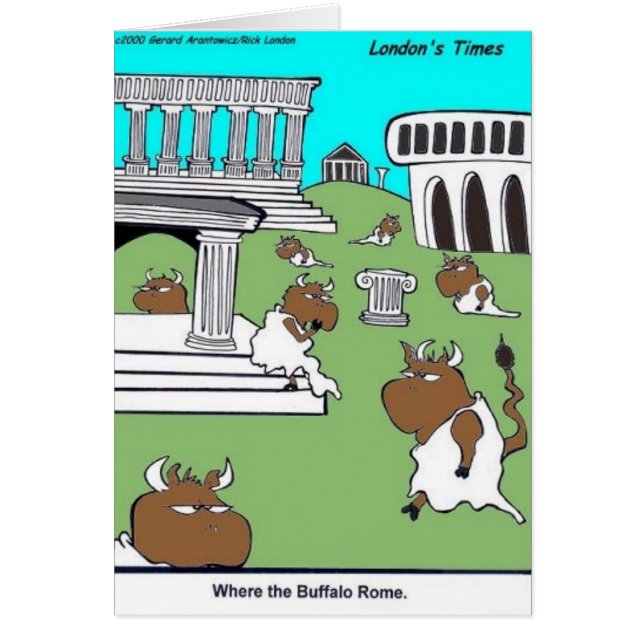 ザバッファローローマおもしろいギフト&ティー (正面)