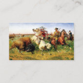 ザバッファロ素晴らし狩りバイル王室のイスマウラー 名刺 (裏面)