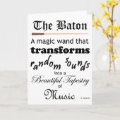 ザバトン カード (黄色い花)