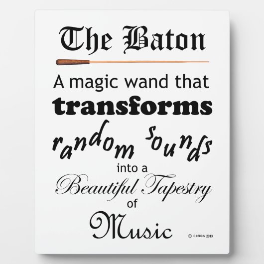 ザバトン フォトプラーク (正面)