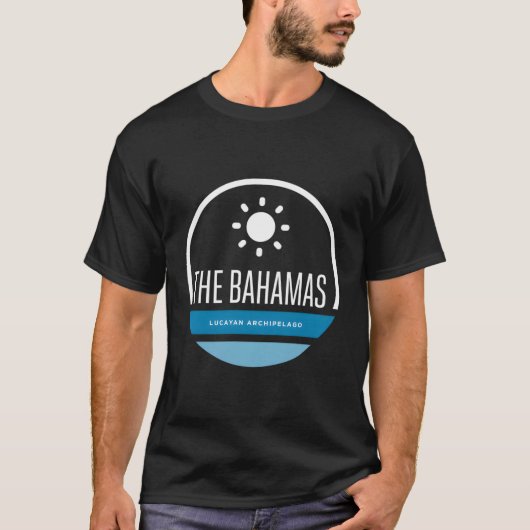 ザバハマビーチ Tシャツ (正面)