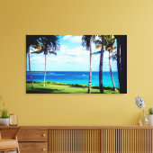 ザバハマ |熱帯の雰囲気 キャンバスプリント (インサイチュ (リビング))