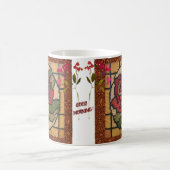 ザバラテクスチカラフルャコ魅力的ーヒーマグ コーヒーマグカップ (中央)