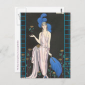 ザバラ夕べドレスバイジョージバービア ポストカード (正面/裏面)