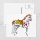 ザバラ馬はがき ポストカード (正面/裏面)