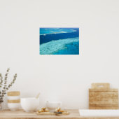 ザバリアリーフ素晴らしの空中眺め ポスター (キッチン)