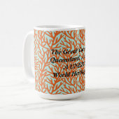 ザバリア素晴らしーリーフトラベル コーヒーマグカップ (正面左)