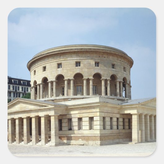 ザバリエールデラヴィレット， 1784-87 スクエアシール (正面)