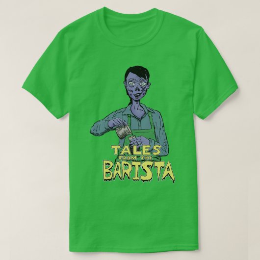 ザバリスタの物語 Tシャツ (デザイン正面)