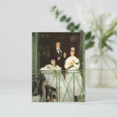 ザバルコニー – エドアードマネ ポストカード (スタンド正面)