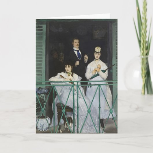 ザバルコニー | エドゥアルマネ カード (正面)