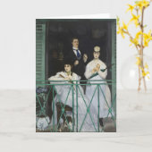 ザバルコニー | エドゥアルマネ カード (黄色い花)