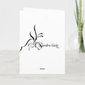 ザバレエ カード (裏面)