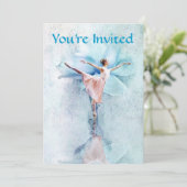 ザバレリーナパーティの招待状 招待状 (スタンド正面)