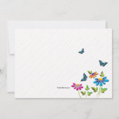 ザバレーフォト招待状 招待状 (裏面)