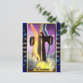 ザバンクスタロットマジシャンハガキ ポストカード (スタンド正面)