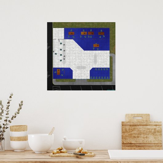 ザバンク ポスター (キッチン)