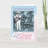 ザバンジーコード誕生日ソング カード (正面)
