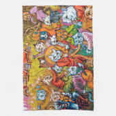 ザバンド遊ルイスワーイン キッチンタオル (縦)