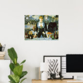 ザバーアットザフォリーズベルゲールバイエドアードマネ ポスター (ホームオフィス)