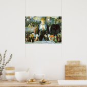 ザバーアットザフォリーズベルゲールバイエドアードマネ ポスター (キッチン)