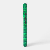 ザバーカリー_ネオングリーン iPhone 16ケース (左側面)