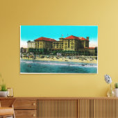 ザバージニアホテルロングビーチ，カリフォルニア キャンバスプリント (インサイチュ (リビング))