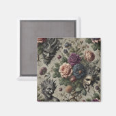 ザバースデーパーティー – ゴシックビクトリアンフローラ マグネット (正面/裏面)