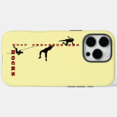 ザバーチカルライフ – ロック登山デザイン Case-Mate iPhoneケース (裏面 (横))