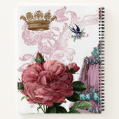 ザバードケフランスのージインスパイアパーソナライズされた  ノートブック (裏面)