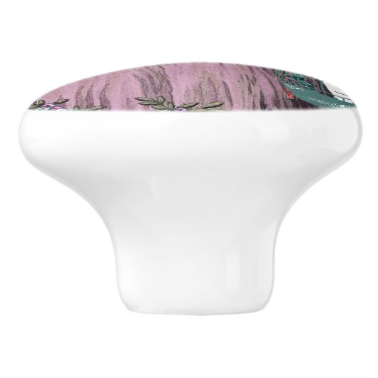 ザバード·ケージ·マリー·アンティオネフランスのッ刺激を受けたト セラミックノブ (側面)