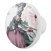 ザバード·ケージ·マリー·アンティオネフランスのッ刺激を受けたト  セラミックノブ (右)