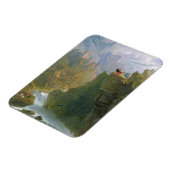 ザバードc.1817 (キャンバス上の油) マグネット (左側)