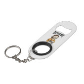 ザバーマンズボトルオープナー キーホルダー栓抜き (正面アングル)