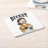 ザバーマン紙コースター スクエアペーパーコースター (アングル)