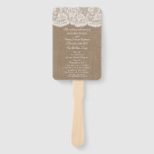 ザバーラップ&レース結婚のコレクションプログラム ハンドファン (正面)