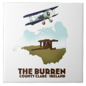 ザバーレン郡クレアアイルランド タイル (正面)