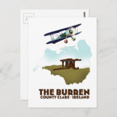 ザバーレン郡クレアアイルランド ポストカード (正面/裏面)