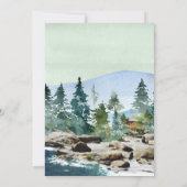 ザバーンオンペミ |水彩結婚式招待状 (裏面)