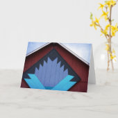 ザバーンキルト カード (黄色い花)