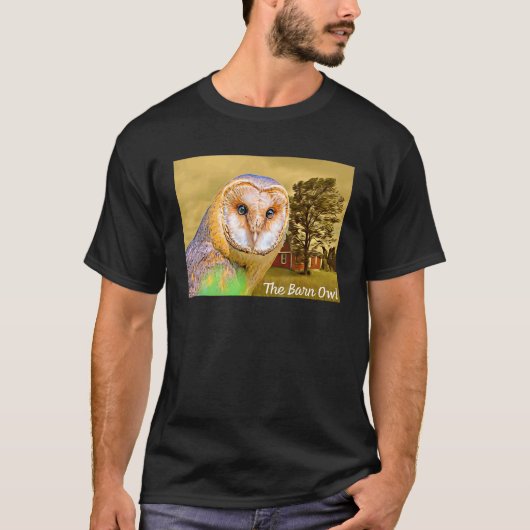ザバーンフクロウ Tシャツ (正面)