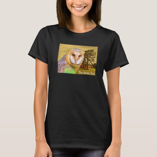 ザバーンフクロウ Tシャツ (正面)