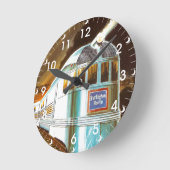 ザパイオニアZephyr 1934壁時計 ラウンド壁時計 (傾斜)