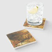 ザパイパー(John Everett Millais著) ストーンコースター (横)