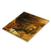 ザパイパー（John Everett Millais著） タイル (側面)