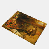 ザパイパー（John Everett Millais著） ドアマット (アングル)