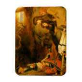 ザパイパー（John Everett Millais著） マグネット (縦)