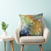 ザパススルーザアイリスクロードモネファインアート クッション (椅子)