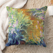 ザパススルーザアイリスクロードモネファインアート クッション (ブランケット)