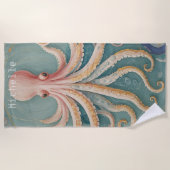 ザパステルタコオブエンチャントドリーフホテル ビーチタオル (正面)
